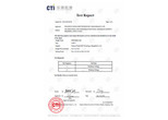 防靜電橡膠墊CTI-電氣安全測試報告-英文版 防靜電橡膠墊CTI-電氣安全測試報告-英文版